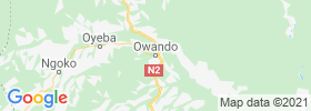 Owando map